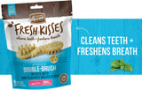 Merrick Fresh Kisses Grain Free Mint Breath Strips Small Dental Dog Treats