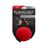 Playology Plush Ball Beef Scented Dog Toy