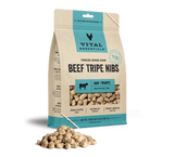 Vital Essentials Freeze Dried Beef Tripe Nibblets Grain Free Limited Ingredient Dog Treats