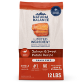 Natural Balance Limited Ingredient Grain Free Dry Dog Food, Salmon & Sweet Potato Recipe