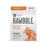 Bixbi Rawbble Freeze Dried Grain Free Chicken Recipe for Dogs