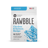 Bixbi Rawbble Freeze Dried Grain Free Chicken Salmon Recipe for Dogs