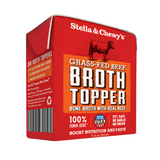 Stella & Chewy's Grass Fed Beef Broth Food Topper for Dogs