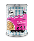 I And Love And You Grain Free Moo Moo Venison Stew Canned Dog Food