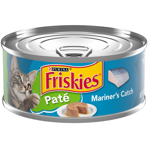 Friskies Pate Mariners Catch Canned Cat Food