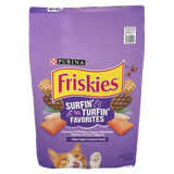 Friskies Surfin andTurfin Favorites Dry Cat Food