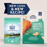 Natural Balance Limited Ingredient Grain Free Dry Cat Food, Chicken & Green Pea Recipe