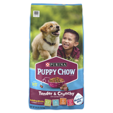 Purina Puppy Chow Tender and Crunchy Beef Recipe Dry Dog Food