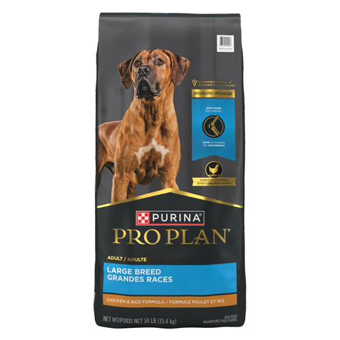 Purina Pro Plan Adult Large Breed Chicken & Rice Formula