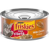 Friskies Prime Filets With Chicken In Gravy Canned Cat Food