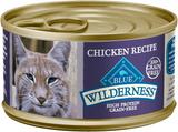 Blue Buffalo Wilderness High-Protein Grain-Free Adult Chicken Recipe Canned Cat Food