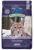 Blue Buffalo Wilderness High-Protein Grain-Free Adult Chicken Recipe Dry Cat Food