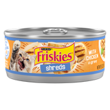 Friskies Savory Shreds with Chicken in Gravy Canned Cat Food