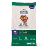 Natural Balance Limited Ingredient Lamb & Brown Rice Large Breed Recipe Dry Dog Food