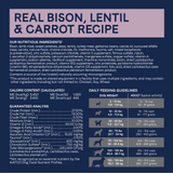 Canidae Pure Farm To Bowl Free-Range Bison, Lentil & Carrot Recipe Dog Food
