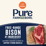 Canidae Pure Farm To Bowl Free-Range Bison, Lentil & Carrot Recipe Dog Food
