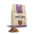 Vital Essentials Freeze Dried Grain Free Turkey Mini Nibs Entree for Dogs Food