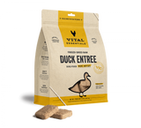 Vital Essentials Freeze Dried Grain Free Duck Mini Patties Entree for Dogs Food