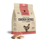 Vital Essentials Freeze Dried Grain Free Chicken Mini Patties Entree for Dogs Food