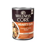 Wellness CORE Natural Grain Free Hearty Cuts Chicken and Turkey Canned Dog Food