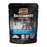 Merrick Backcountry Grain Free Gluten Free Premium High Protein Wet Cat Food, Whitefish Recipe Cuts With Gravy