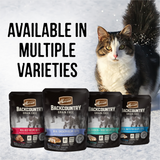 Merrick Backcountry Grain Free Gluten Free Premium High Protein Wet Cat Food, Whitefish Recipe Cuts With Gravy
