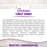 Wellness Natural Grain Free Gravies Turkey Dinner Canned Cat Food