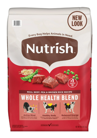 Rachael Ray Nutrish Natural Beef, Pea, & Brown Rice Recipe Dry Dog Food