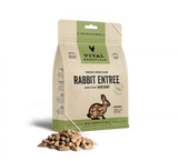 Vital Essentials Grain Free Rabbit Mini Nibs Entree Freeze Dried Dog Food