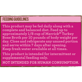 Merrick Grain Free Turkey Bone Broth Wet Dog Food Topper