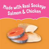 Friskies Natural Grain-Free Lil' Soups With Sockeye Salmon In Chicken Broth Cat Food Compliment