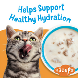 Friskies Natural Grain-Free Lil' Soups With Tuna In Chicken Broth Cat Food Compliment