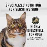 Purina Pro Plan Probiotics Sensitive Skin & Stomach Turkey & Oat Meal Natural Dry Cat Food
