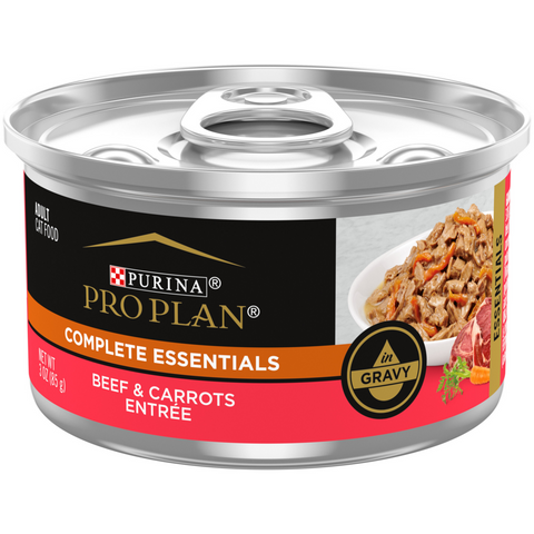 Purina Pro Plan Grain-Free Beef & Carrots Entree Wet Cat Food