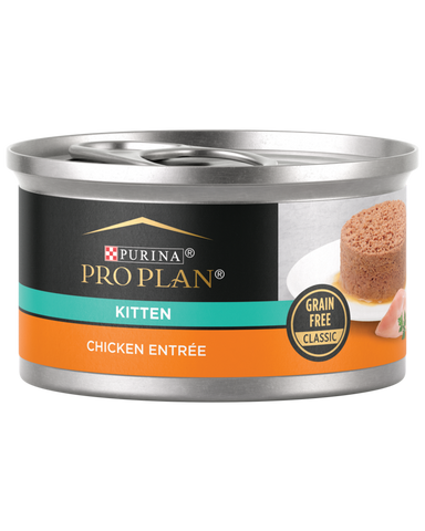 Purina Pro Plan Classic Chicken Grain-Free Kitten Entree Canned Cat Food