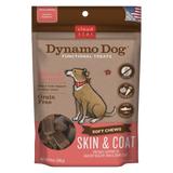 Cloud Star Dynamo Dog Functional Soft Chews Skin and Coat Salmon Dog Treats