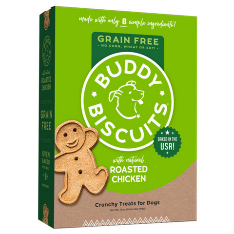 Buddy Biscuits Crunchy Grain Free Chicken Dog Treats