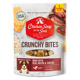 Chicken Soup For The Soul Bacon and Cheese Crunchy Bites Dog Treats