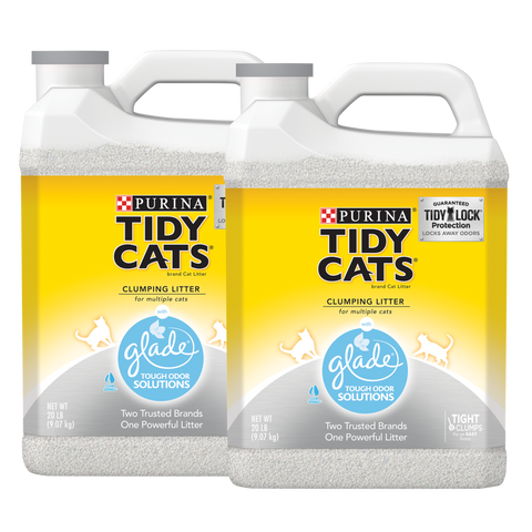 Tidy Cats Clumping Multi Cat Litter, Glade Clear Springs