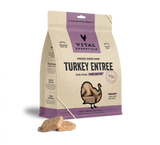 Vital Essentials Freeze Dried Grain Free Turkey Mini Patties Entree for Dogs Food