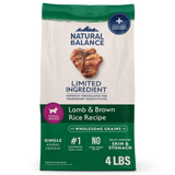 Natural Balance Limited Ingredient Lamb & Brown Rice Small Breed Recipe Dry Dog Food