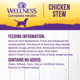 Wellness Grain Free Natural Chicken Stew with Peas and Carrots Wet Canned Dog Food