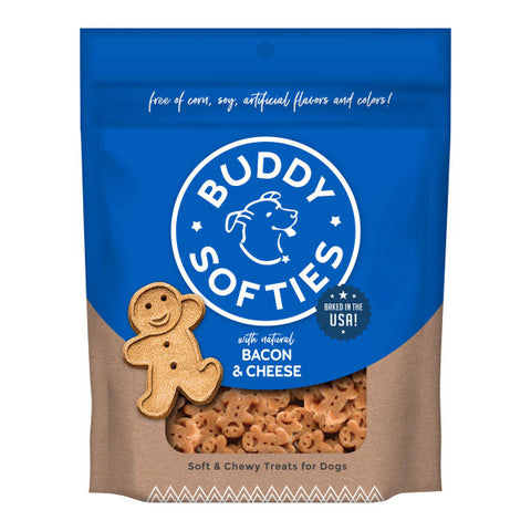 Buddy Biscuits Softies Soft and Chewy Bacon and Cheese Dog Treats