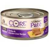 Wellness CORE Grain Free Natural Kitten Health Turkey and Chicken Smooth Pate Canned Cat Food