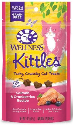 Wellness Kittles Crunchy Salmon & Cranberry Cat Treats