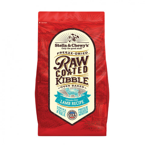 Stella & Chewy's Raw Coated Kibble Grass Fed Lamb Recipe Dry Dog Food