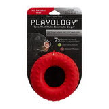 Playology Dual Layer Ring Beef Scented Dog Toy