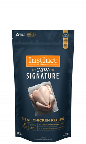 Instinct® Raw Signature™ Frozen Patties Real Chicken Recipe